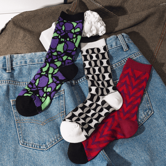 Renaissance Socks Crew Socks 4-10 3-Pack Women's Vintage Crew Socks